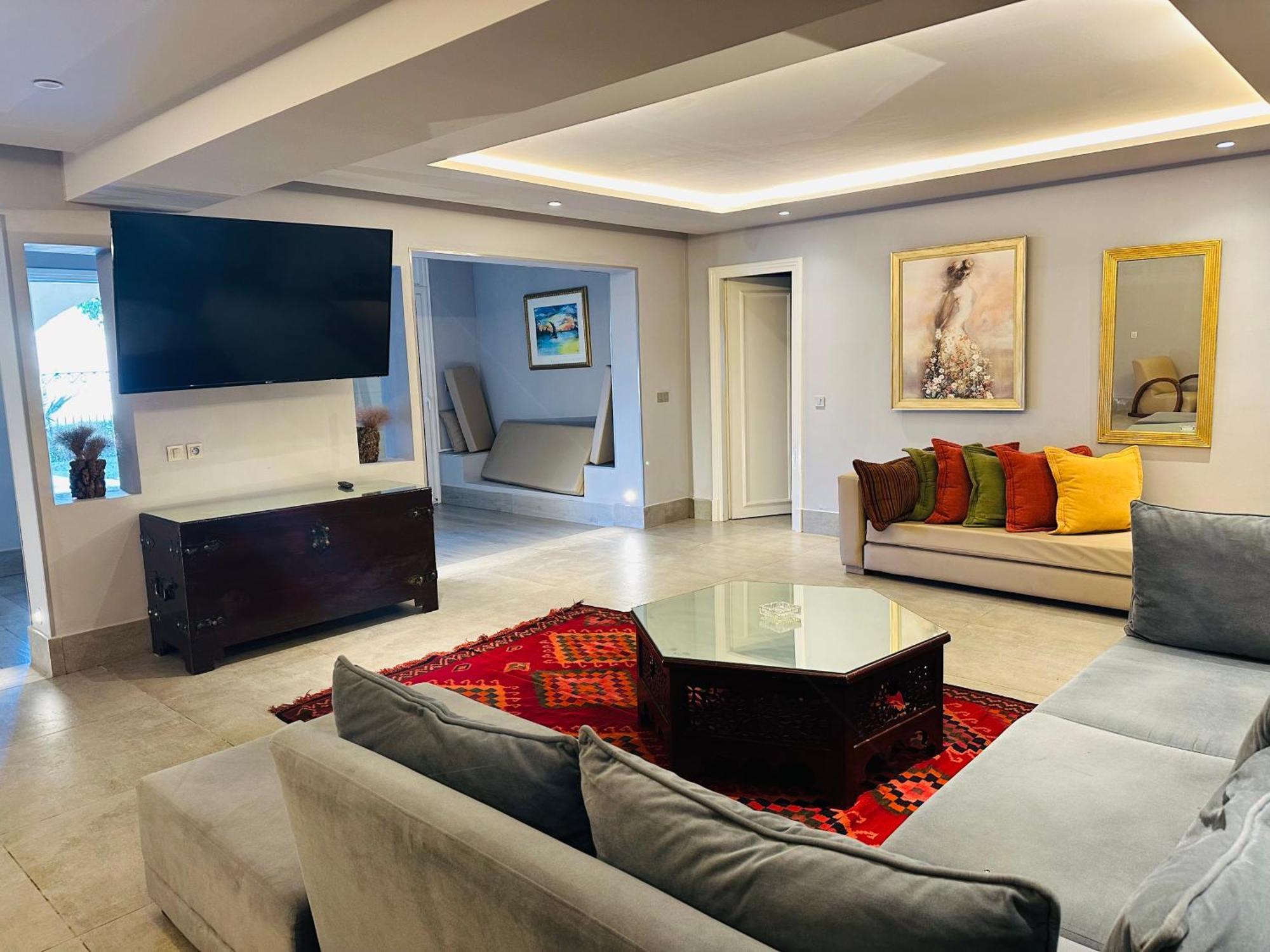 Апарт отель Penthouse Cosy Avec Piscine Privee Ла-Марса Экстерьер фото